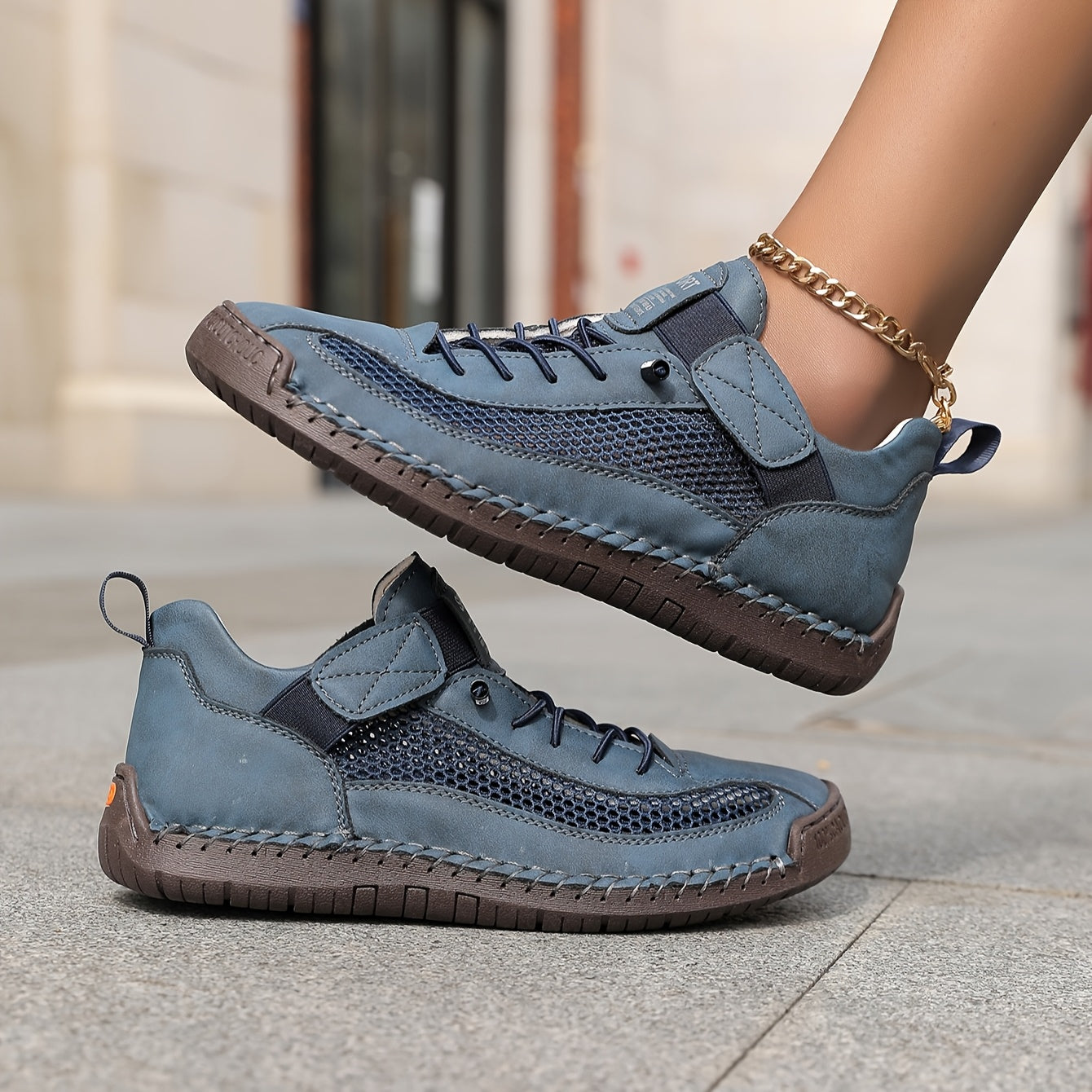 Zapatillas Jara de Luna Sanz, detalle de la suela amortiguada