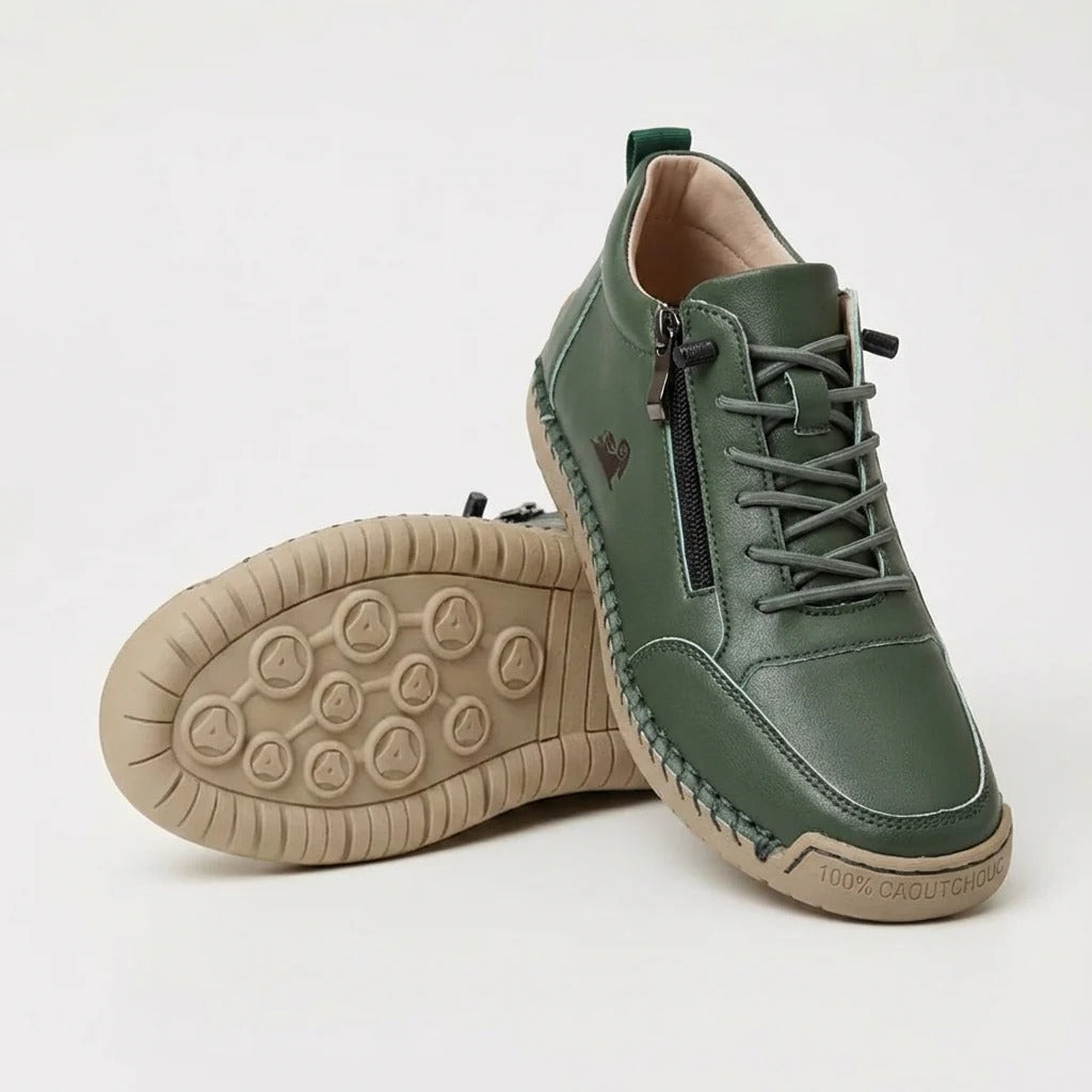 Detalle de la plantilla extraíble de las zapatillas Leire