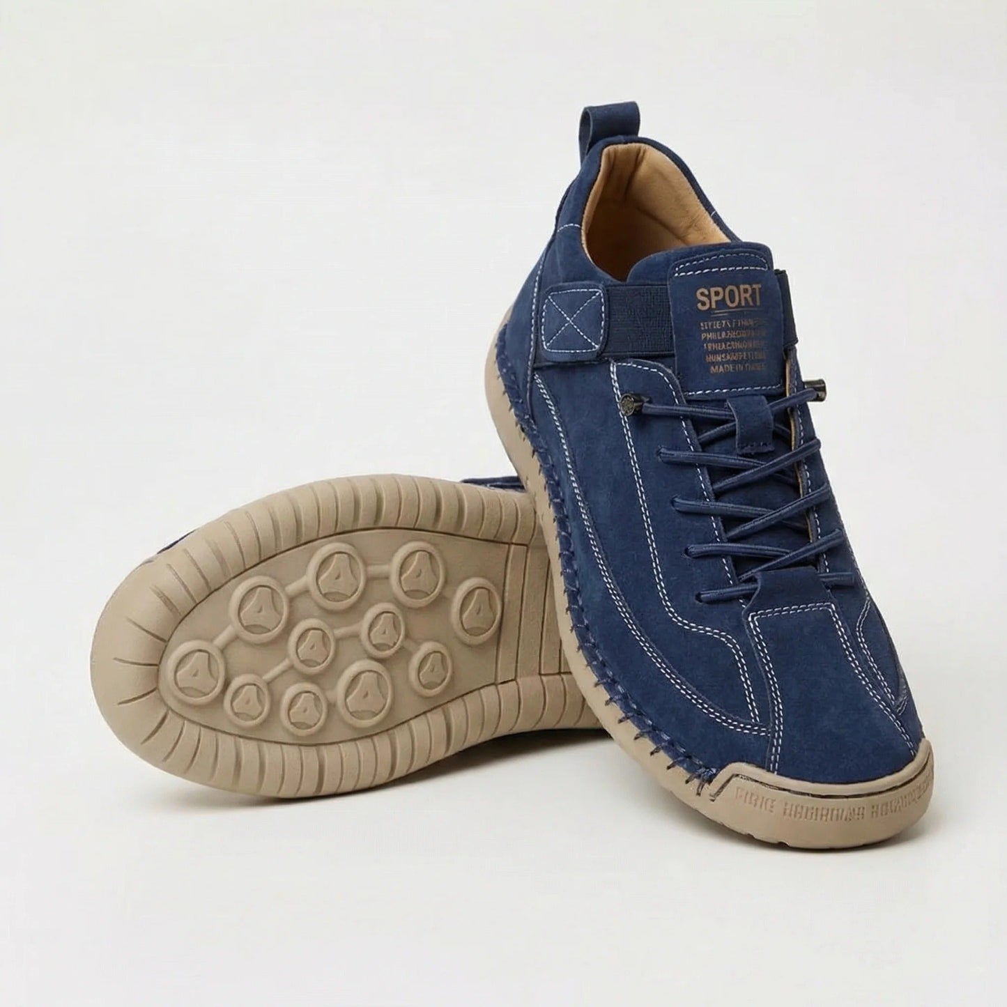 Zapatillas slip-on Yaiza de Luna Sanz con amortiguación, vista lateral